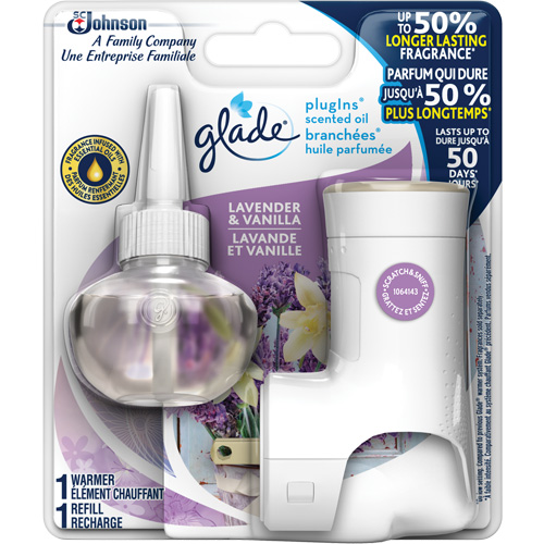 Glade&reg; PlugIns&reg; Scented Oil Starter Kit Cam Industrial