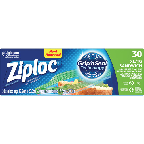 Ziploc&reg; Sandwich Bags Cam Industrial
