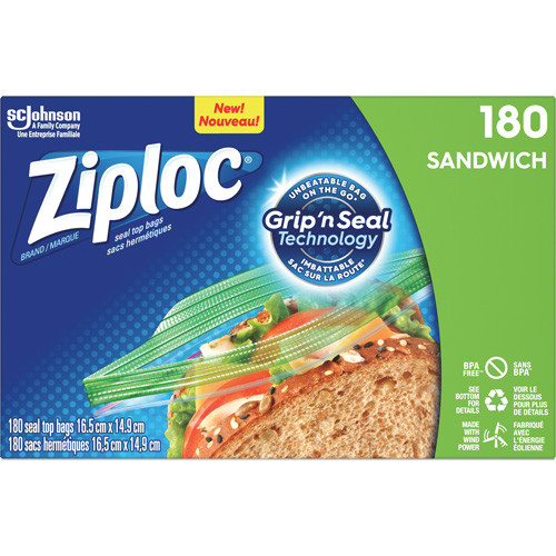 Ziploc&reg; Sandwich Bags Cam Industrial