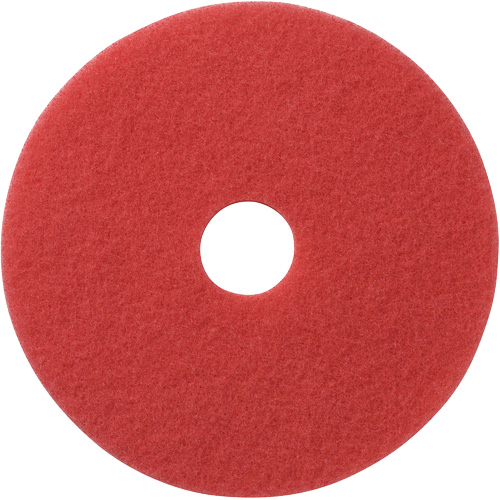 Floor Pads, 12", Buffing, Red Cam Industrial