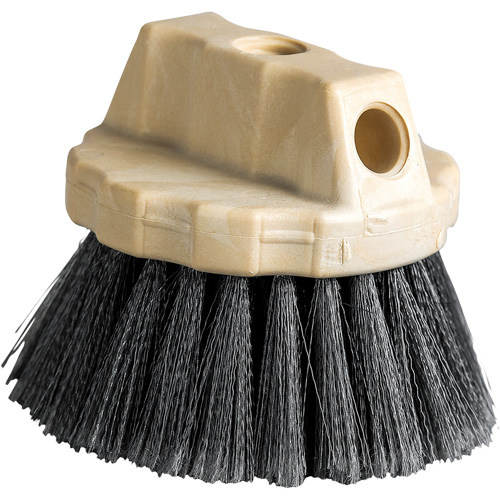 Flagged Window Brush, 5" L, Polypropylene Bristles, Grey Cam Industrial