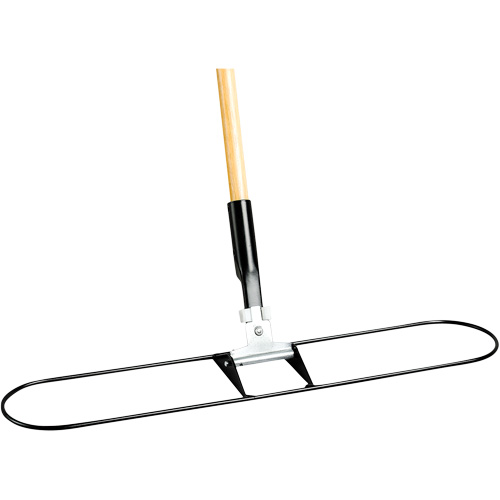 Clipper Dust Mop Frame & Handle, 36", Metal Cam Industrial