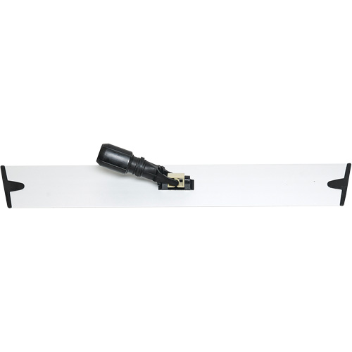 Microfiber Hook & Loop Dust Mop Frame, 24", Aluminum Cam Industrial