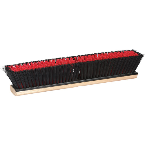 Balai-brosse polyvalent, 36", Fin/Moyen, Soies PVC Cam Industrial