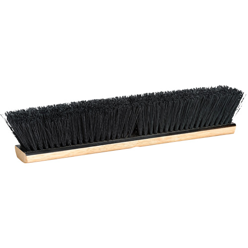 Push Broom Head, 36", Medium, PVC/Tampico Bristles Cam Industrial