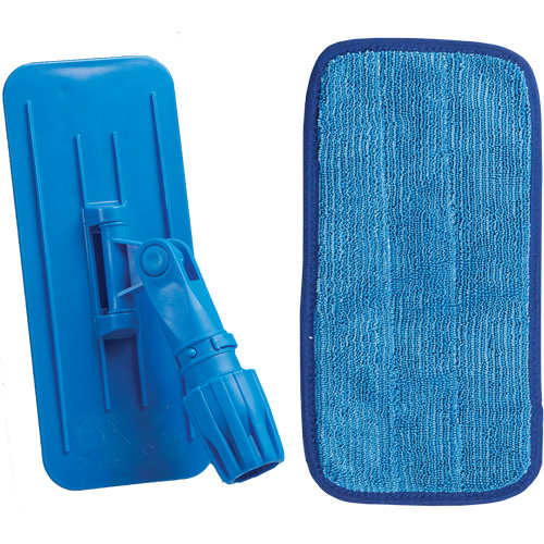 Wall Washing Mop & Frame, Microfibre, 11" L x 10" W Cam Industrial