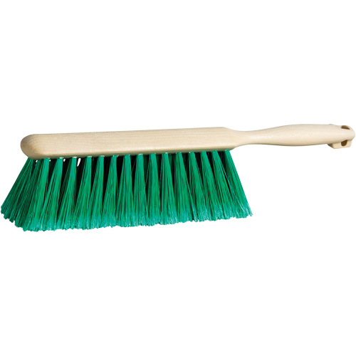 Counter Brush, 12-3/4" L, Polypropylene Bristles, Green Cam Industrial
