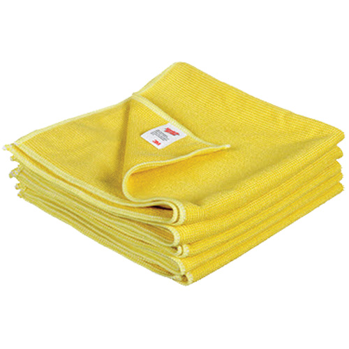 Scotch-Brite High Performance Cleaning Cloth, Microfibre, Yellow Cam Industrial