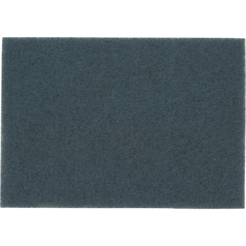 Tampon pour planchers, 14" x 20", Nettoyage/&agrave; r&eacute;curer, Bleu Cam Industrial