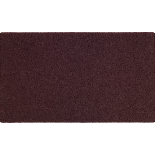 Natural Blend Pad, 14" x 20", Scrubbing, Maroon Cam Industrial