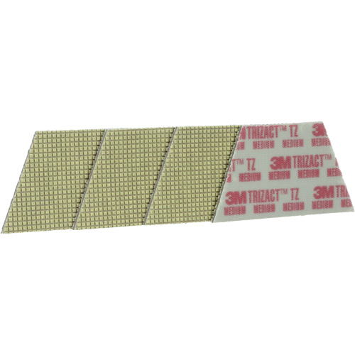 Trizact Diamond TZ Abrasive Pad, Grinding/Polish, Red Cam Industrial