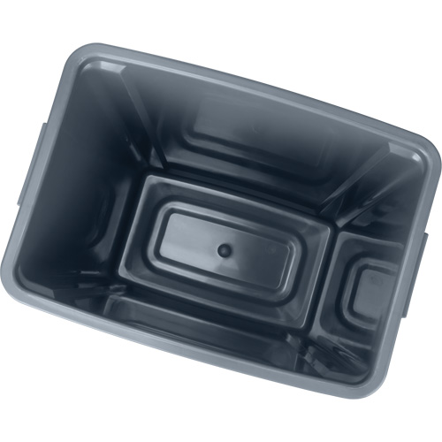 Garbage Can, Plastic, 15 US gal. Cam Industrial