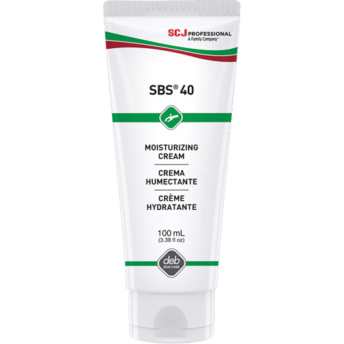 SBS&reg; 40 Moisturizing Skin Cream, Tube, 100 ml Cam Industrial