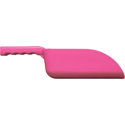 Small Hand Scoop, Plastic, Pink, 32 oz. Cam Industrial