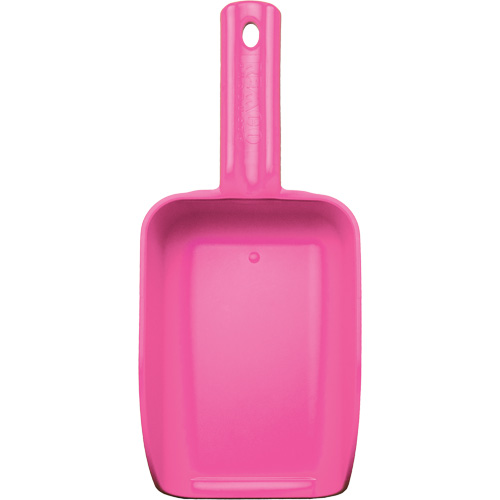 Small Hand Scoop, Plastic, Pink, 32 oz. Cam Industrial