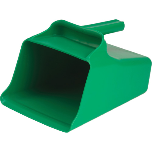 Mega Scoop, Plastic, Green, 128 oz. Cam Industrial