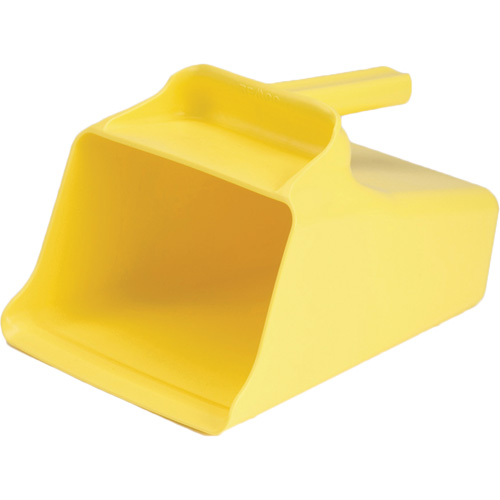 Mega Scoop, Plastic, Yellow, 128 oz. Cam Industrial