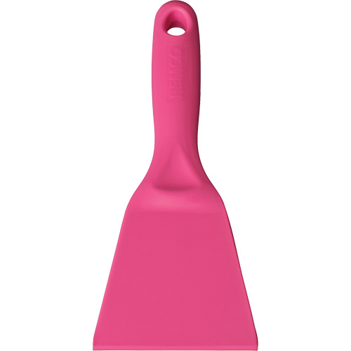 Plastic Scraper, Pink, 3" W x 8" L Cam Industrial