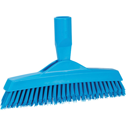 Brosse &agrave; coulis, Soies Ferme, Longueur de 9-1/4", Bleu Cam Industrial