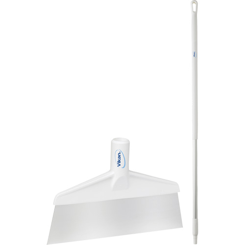 Floor Scraper with Handle, White, 9-3/5" W x 55-9/10" L Cam Industrial