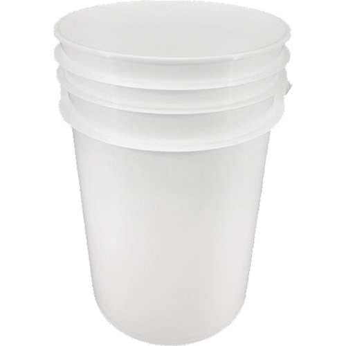 Heavy-Duty Pail, Plastic, 6 gal. Cam Industrial