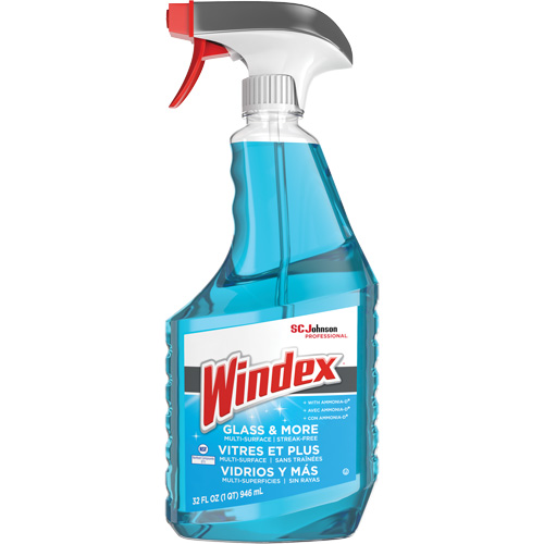 Windex&reg; Glass Cleaner with Ammonia-D&reg;, 32 fl. oz., Trigger Bottle Cam Industrial