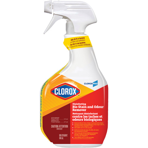 Nettoyant d&eacute;sinfectant contre les taches et odeurs biologiques, 946 ml, Bouteille &agrave; g&acirc;chette Cam Industrial