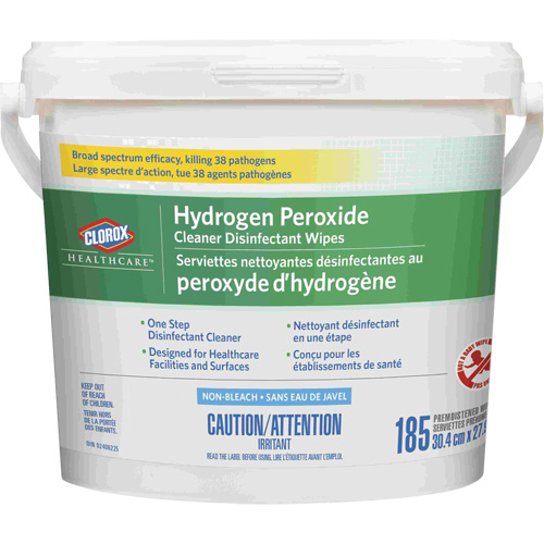 Healthcare&reg; Hydrogen Peroxide Cleaner Disinfecting Wipes, 185 Count Cam Industrial