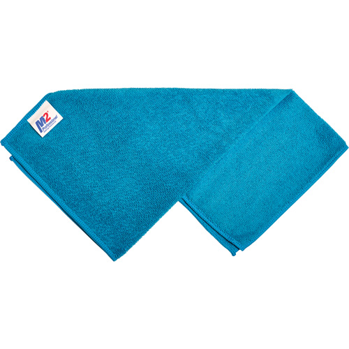 Chiffon de nettoyage, Microfibre, Bleu Cam Industrial