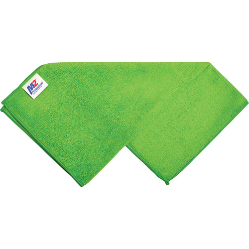 Chiffon de nettoyage, Microfibre, Vert Cam Industrial