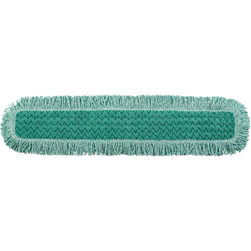 Tampon avec frange pour vadrouille &agrave; &eacute;pousseter Hygen, Style Boucles et crochets, Microfibre, 40" lo x 9" la Cam Industrial