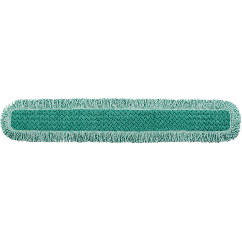 Tampon avec frange pour vadrouille &agrave; &eacute;pousseter Hygen, Style Boucles et crochets, Microfibre, 52" lo x 9" la Cam Industrial