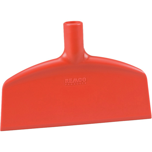 Racloir en nylon pour planchers, Rouge, 10-1/4" la x 7" lo Cam Industrial