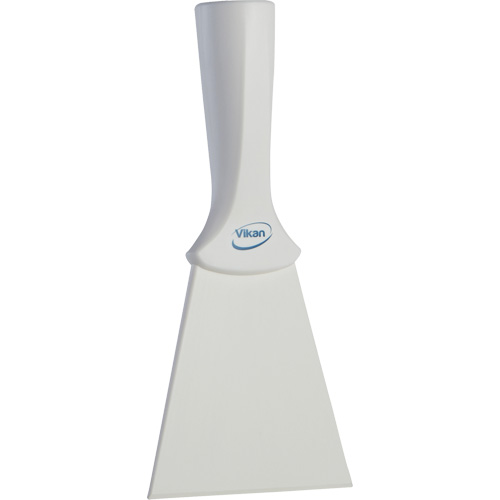 Nylon Scraper with Threaded Handle, White, 4" W x 8" L Cam Industrial