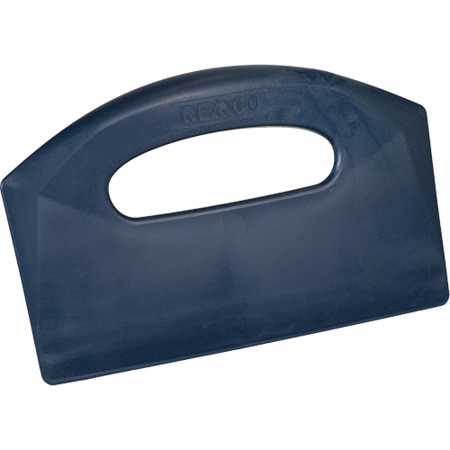 Metal Detectable Bench Scraper, Blue, 8-1/2" W x 5-1/4" L Cam Industrial