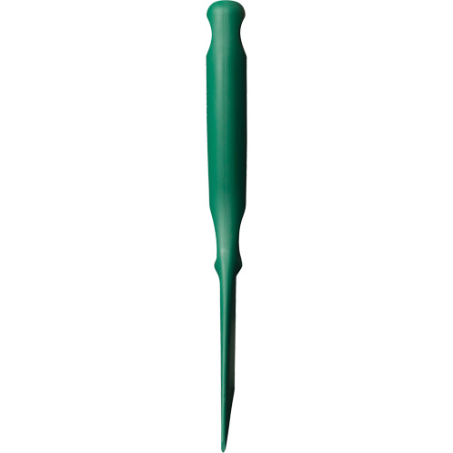 Large Metal Detectable Scraper, Green, 4-1/4" W x 10" L Cam Industrial