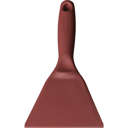 Grand grattoir perceptible par d&eacute;tecteur de m&eacute;tal, Rouge, 4-1/4" la x 10" lo Cam Industrial