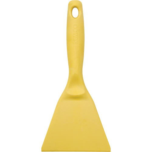 High Temperature Large Hand Scraper, Yellow, 4-1/4" W x 9-3/8" L Cam Industrial