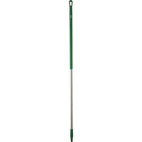 Handle, Broom/Brush/Pad Holder/Scraper/Squeegee, Green, Ergonomic, 59" L Cam Industrial