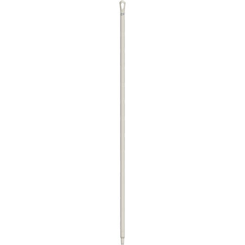 Manche ultra hygi&eacute;nique, Balai/Brosse/Support &agrave; tampon/Grattoir/Raclette, Blanc, Ergonomique, 67" lo Cam Industrial