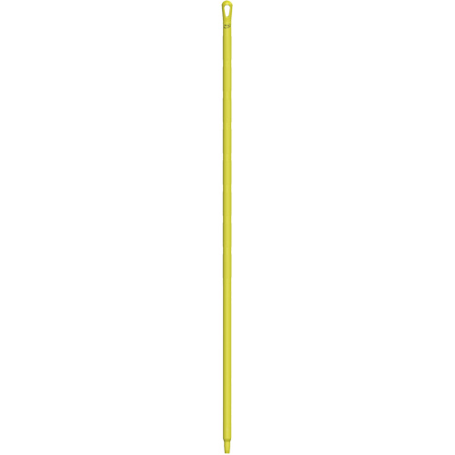 Manche ultra hygi&eacute;nique, Balai/Brosse/Support &agrave; tampon/Grattoir/Raclette, Jaune, Ergonomique, 67" lo Cam Industrial
