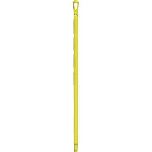 Manche ultra hygi&eacute;nique, Balai/Brosse/Support &agrave; tampon/Grattoir/Raclette, Jaune, Standard, 40" lo Cam Industrial