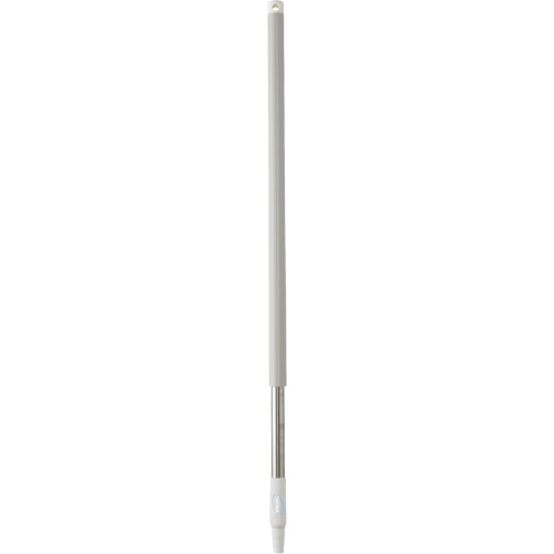 Handle, Broom/Brush/Pad Holder/Scraper/Squeegee, White, Standard, 40" L Cam Industrial