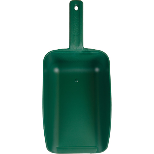 Metal Detectable Hand Scoop, Plastic, Green, 82 oz. Cam Industrial