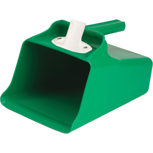 Mega Dipper Scoop, Plastic, Green, 128 oz. Cam Industrial