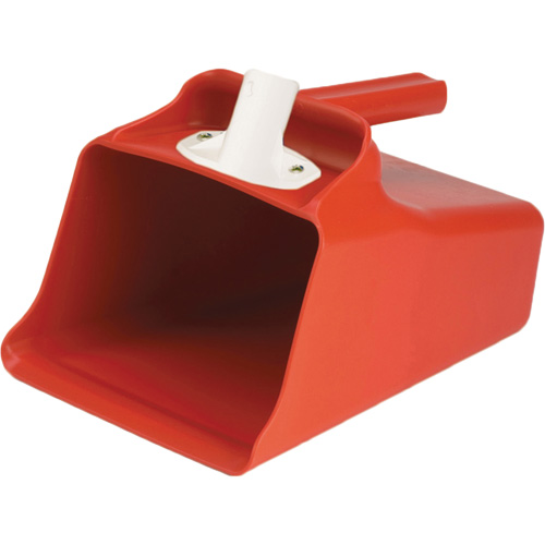 Grande pelle &agrave; main &agrave; puiser, Plastique, Rouge, 128 oz. Cam Industrial