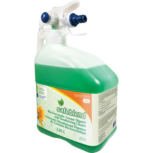 Concentrated Bioenzymatic Grease Digester & Deodorizing Cleaner, Jug Cam Industrial