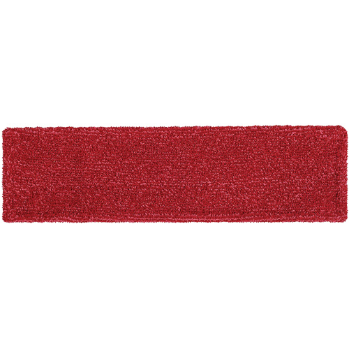 Tampon de vadrouille &agrave; t&ecirc;te plate adaptable, Finition, Microfibre, 5-1/2" x 19-1/2" Cam Industrial