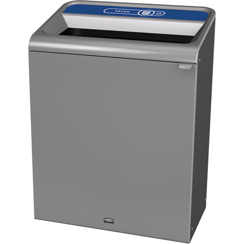 Configure Paper Waste Container, Bulk/Curbside/Deskside, Steel, 45 US gal. Cam Industrial