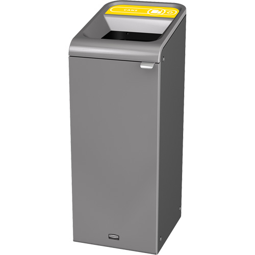 Conteneur pour d&eacute;chets de bidon Configure, Vrac/Bord de rue/De bureau, Acier, 15 gal. US Cam Industrial